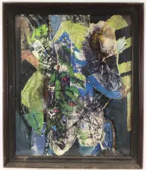 Untitled by Elnora "Nora" Hauser, Mixed media, sold May 2024
