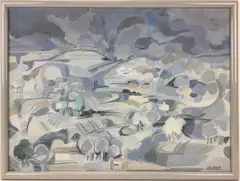 Untitled by Marlene E. Miller, Oil on canvas, sold May 2024