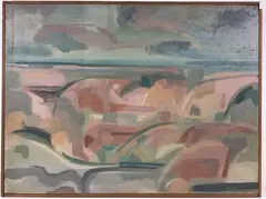 Untitled by Marlene E. Miller, Oil on canvas, sold May 2024