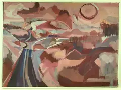 Untitled by Marlene E. Miller, Oil on canvas, sold May 2024