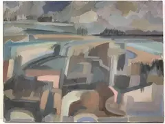 Untitled by Marlene E. Miller, Oil on canvas, sold Jun 2024
