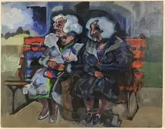 Untitled by Marlene E. Miller, Oil on canvas, sold Jun 2024