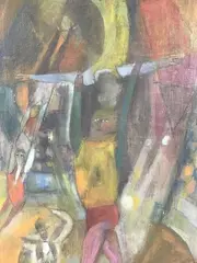 Untitled by Marlene E. Miller, Oil on canvas, sold Jun 2024