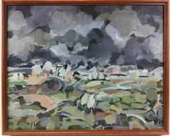 Untitled by Marlene E. Miller, Oil on canvas, sold Jun 2024