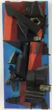 Aztec by Elnora "Nora" Hauser, Mixed media (construction on wood), sold Jun 2024