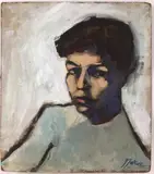 Untitled by Elnora "Nora" Hauser, Oil on board, sold Jun 2024