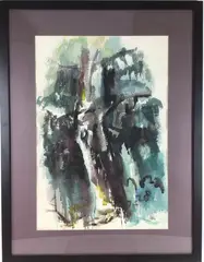 Untitled by Elnora "Nora" Hauser, Watercolor, sold Jun 2024