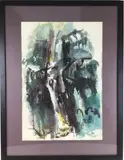 Untitled by Elnora "Nora" Hauser, Watercolor, sold Jun 2024