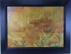 Untitled by Elnora "Nora" Hauser, Oil on board, sold Jun 2024
