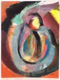 Untitled by Elnora "Nora" Hauser, Oil on board, sold Jun 2024