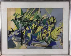 Untitled by Elnora "Nora" Hauser, Mixed media, sold Jun 2024