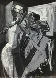 Untitled by Elnora "Nora" Hauser, Watercolor, sold Jun 2024