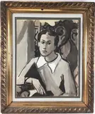 Untitled by Elnora "Nora" Hauser, Watercolor on paper SLR, sold Jun 2024