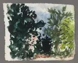 Untitled by Elnora "Nora" Hauser, Watercolor, sold Jun 2024
