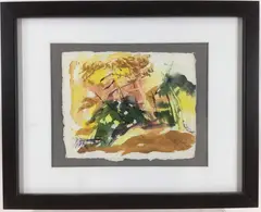 Untitled by Elnora "Nora" Hauser, Watercolor, sold Jun 2024