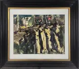 Untitled by Elnora "Nora" Hauser, Watercolor, sold Jun 2024