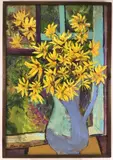Untitled by Elnora "Nora" Hauser, Oil on board, sold Jun 2024