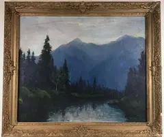 Untitled by William Stone Beeken, Oil on canvas, sold Jun 2024