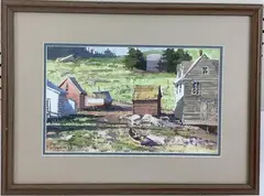 Untitled by George Carpenter, Watercolor, sold Jun 2024