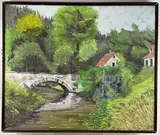 Untitled by Leonard Dimmick, Oil on canvas, sold Jul 2024