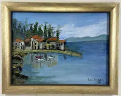 Untitled by Leonard Dimmick, Oil on canvas, sold Jul 2024