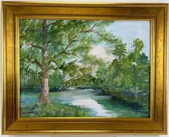 Untitled by Leonard Dimmick, Oil on Canvas, sold Jul 2024
