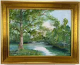 Untitled by Leonard Dimmick, Oil on Canvas, sold Jul 2024