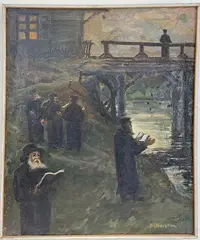Untitled by Józef Charyton, Oil on canvas, sold Jul 2024