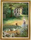 Untitled by Alice Kershaw Kasdin, Oil on canvas, sold Jul 2024