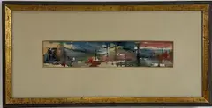 Untitled by Michael Loew, Watercolor, sold Jul 2024