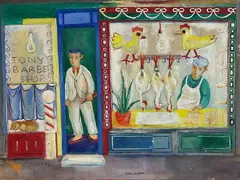 Untitled by Helen Malta, Oil on canvas, sold Jul 2024