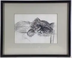 Untitled by Nora Hauser, Pencil on paper, sold Jul 2024