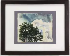 Untitled by Nora Hauser, Watercolor, sold Jul 2024