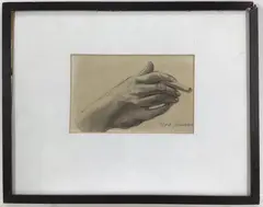 Untitled by Nora Hauser, Pencil sketch, sold Jul 2024