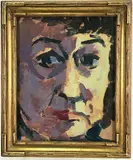 Untitled by Nora Hauser, Oil on board, sold Jul 2024