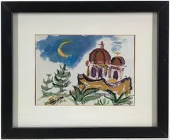 Untitled by Nora Hauser, Watercolor/gouache, sold Jul 2024