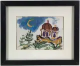 Untitled by Nora Hauser, Watercolor/gouache, sold Jul 2024