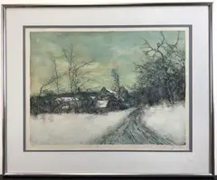 Untitled by Bernard Gantner, Lithograph, sold Aug 2024