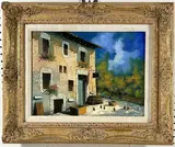 Untitled by Guido Borelli, Oil on canvas, sold Aug 2024