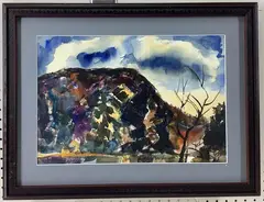 Untitled by Nora Hauser, Watercolor, sold Aug 2024