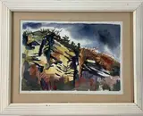 Untitled by Nora Hauser, Watercolor, sold Aug 2024