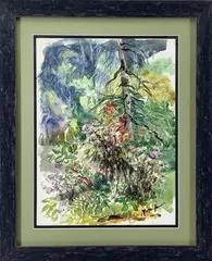 Untitled by Nora Hauser, Watercolor, sold Aug 2024