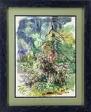 Untitled by Nora Hauser, Watercolor, sold Aug 2024