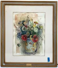 Untitled by Elizabeth Freedley Price, Watercolor, sold Aug 2024