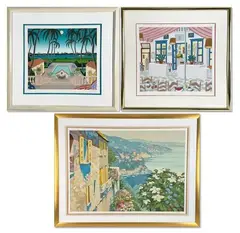 Pierrot's by Thomas McKnight, Serigraphs (3), sold Aug 2024