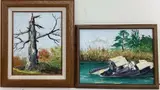 Untitled by Leonard Dimmick, Oil on canvas, sold Aug 2024