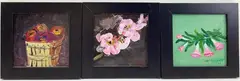Untitled by Leonard Dimmick, Oil on boards (3), sold Aug 2024
