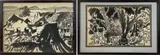 Untitled by Nora Hauser, Watercolors/ink wash, sold Aug 2024
