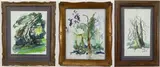 Untitled by Nora Hauser, Watercolors (3), sold Aug 2024