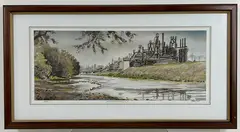 Untitled by Fred Bees, Lithograph, sold Aug 2024